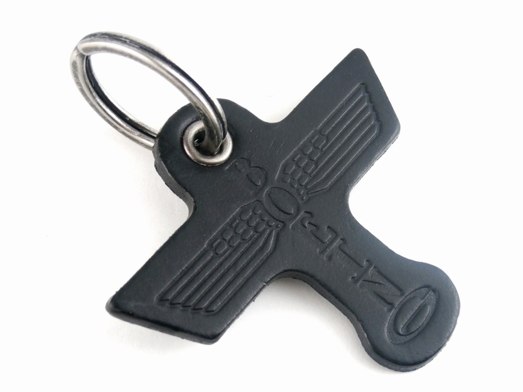 【Boeing Totem Leather Keychain】 ボーイング トーテム レザー キーリング
