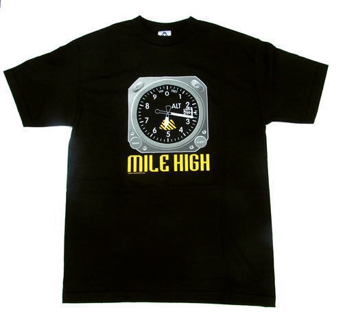 (トリンテック) TRINTEC Tシャツ 『Mile High』 黒
