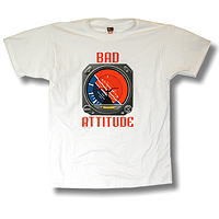 (トリンテック) TRINTEC Tシャツ 『Bad Attitude』 白
