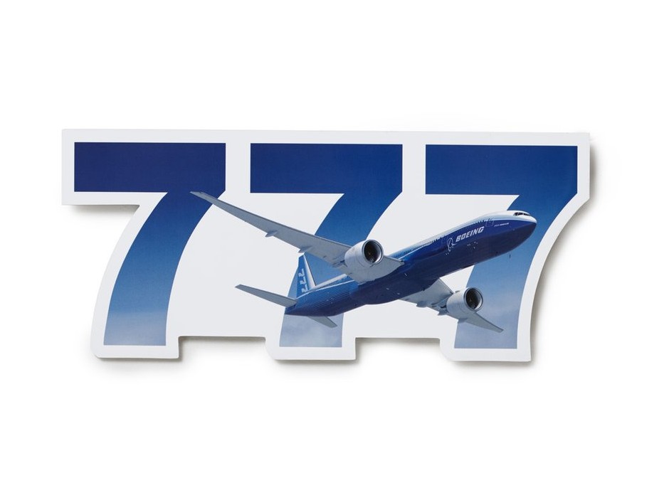 ボーイング 777 ダイカット ステッカー