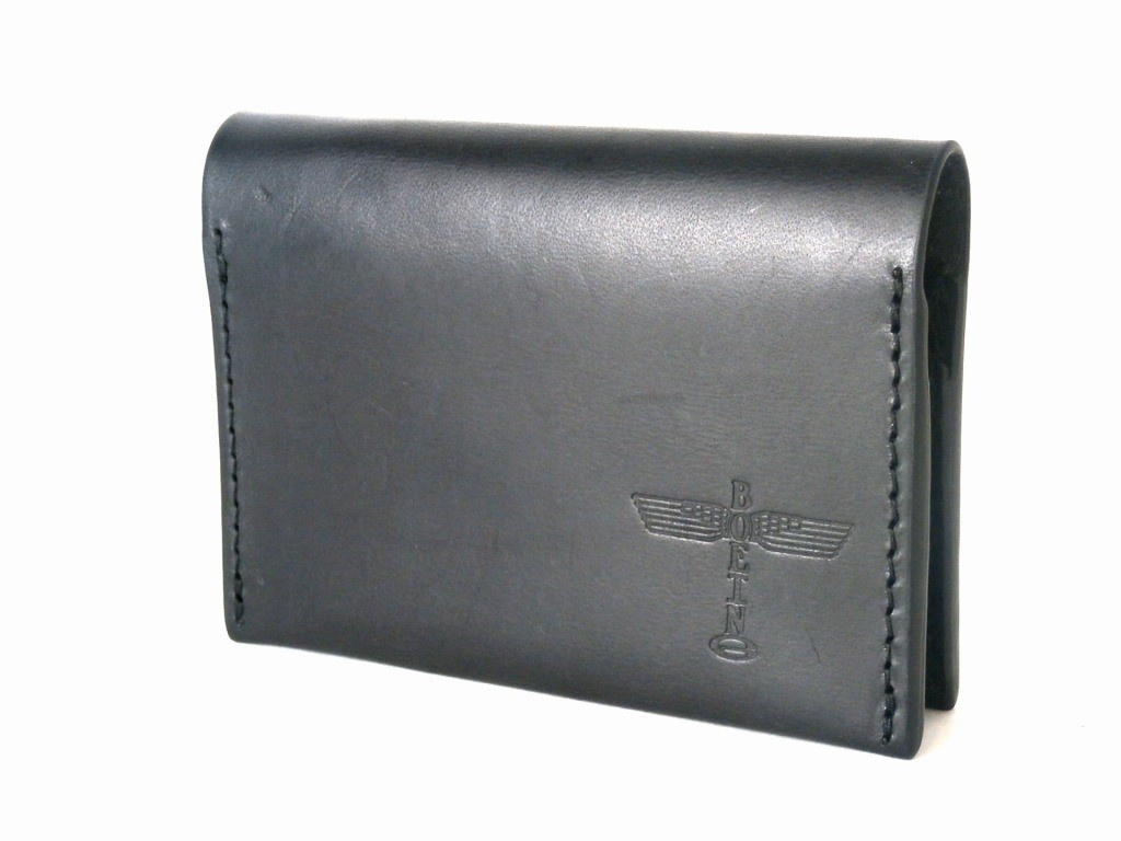 【Boeing Totem Folding Leather Card Case】 ボーイング トーテム レザー カードケース