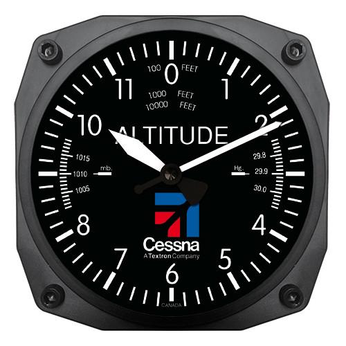 【Trintec Cessna Altimeter Clock】 航空計器 セスナ 高度計 掛け時計 9060-CES