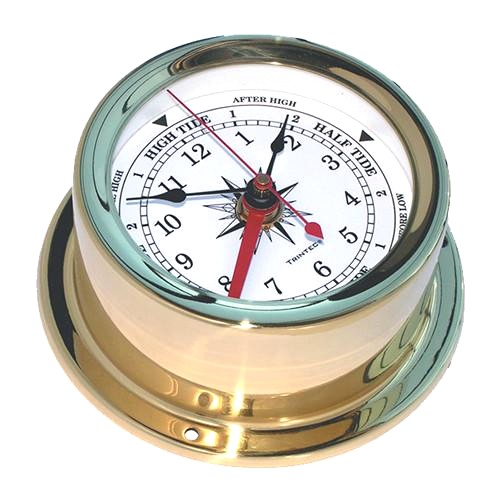 【Trintec Euro Brass Ship's Time & Tide Clock】 トリンテック 掛け時計
