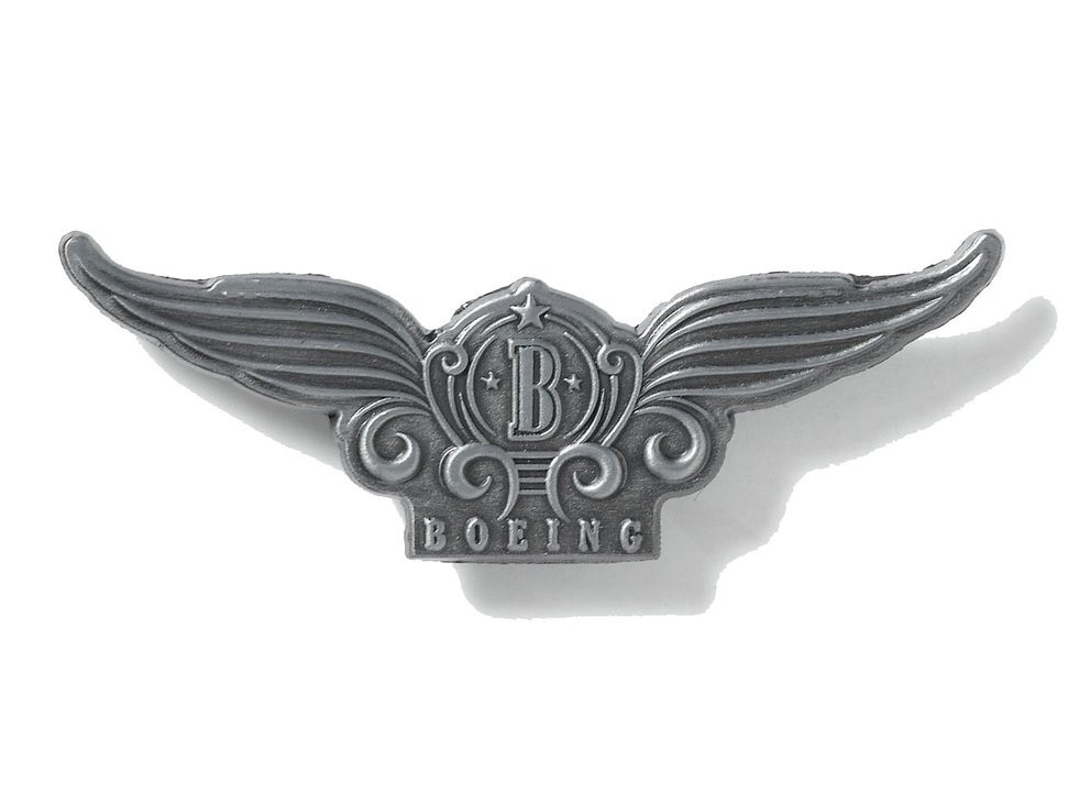 【Boeing Stylized Wings Pin】 ボーイング ウイング ピン