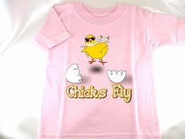 Pink Kids Fly Shirt　キッズTシャツ