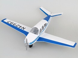 ボナンザ (Bonanza) 飛行機ダイキャスト4.5"