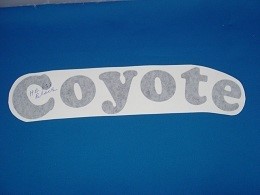 『COYOTE』(コヨーテ）DECAL