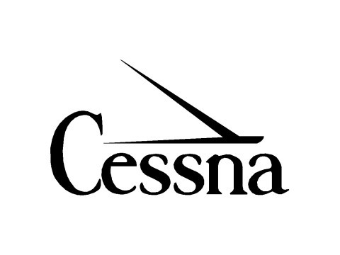 『CESSNA』（セスナ）DECAL（黒）