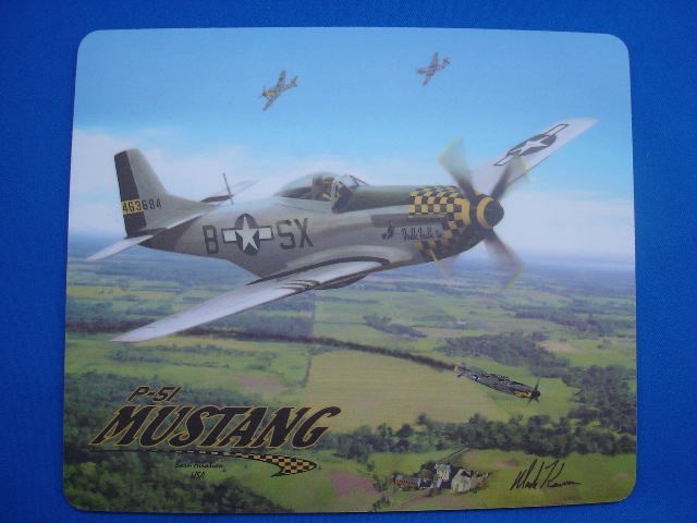 P-51　ムスタング　マウスパッド