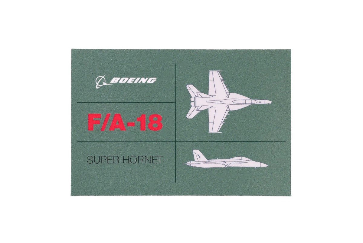 【Boeing Tech Line Sticker】　ボーイング　ステッカー　F/A-18