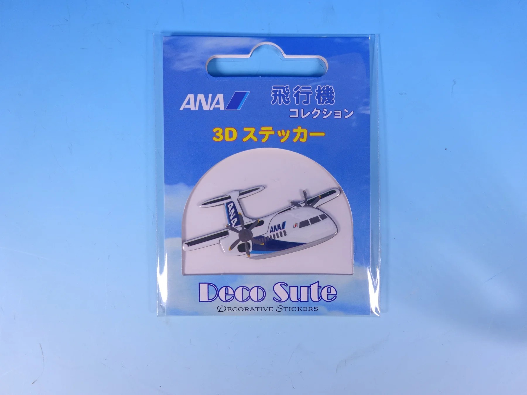 ANA　3Dステッカー　DHC8-Q400