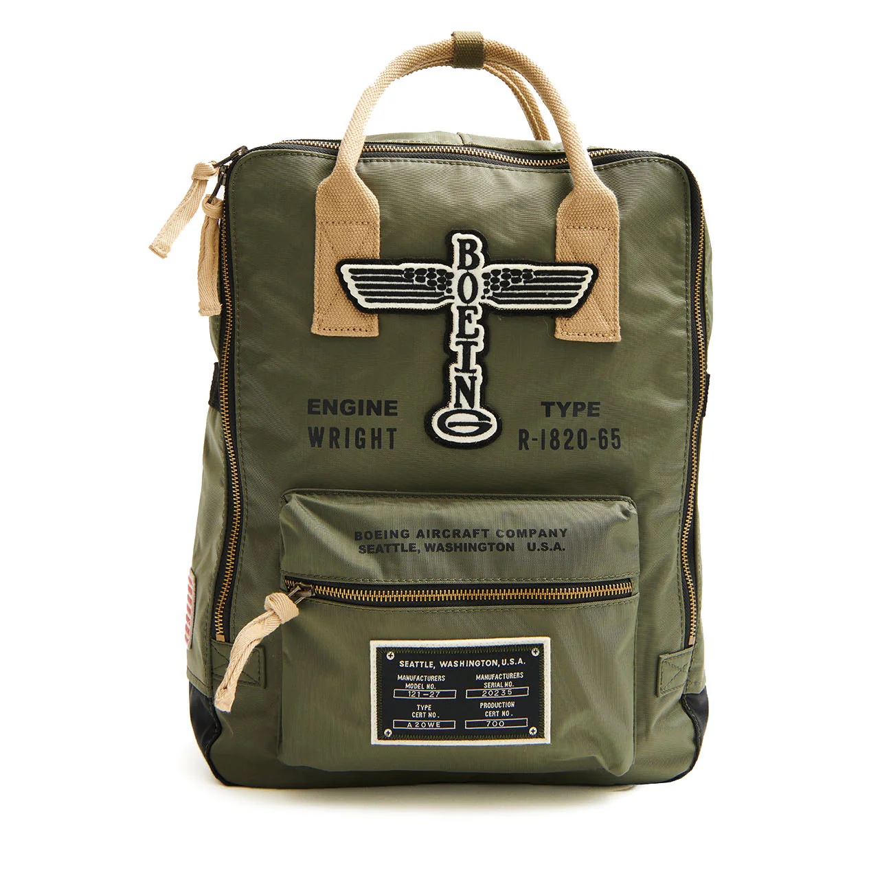 【BOEING × RED CANOE】 ボーイング×レッドカヌー Totem ロゴ バックパック