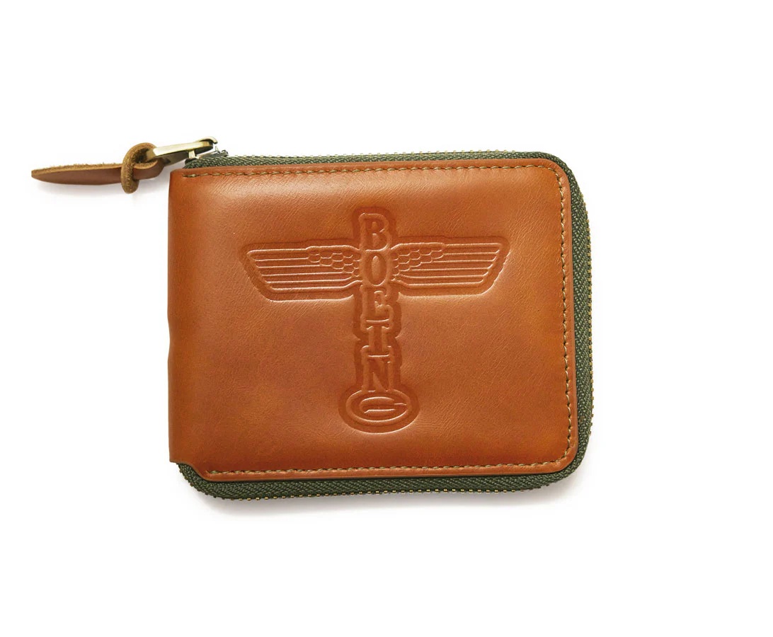 【BOEING × RED CANOE】 ボーイング×レッドカヌー Totem ロゴ 財布