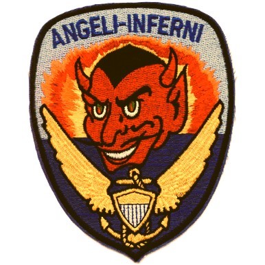米海軍戦闘機部隊　VF-54　ANGELI-INFERNI　ワッペン