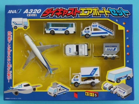 ANA A320エアバス ダイキャストエアポートセット
