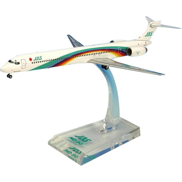 【JAL】JAS  MD-90（7号機）ダイキャストモデル 1:200