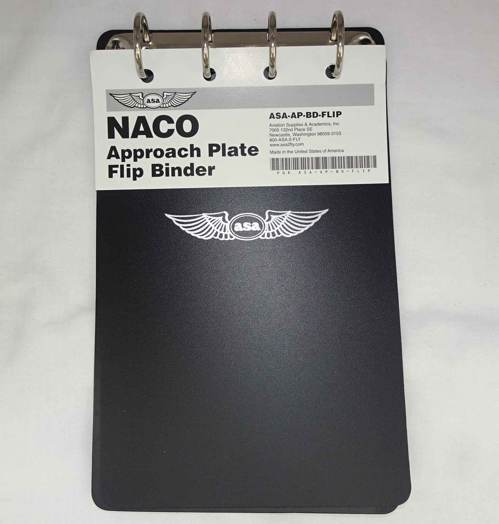 ASA NACO Approach Plate Flip Binder