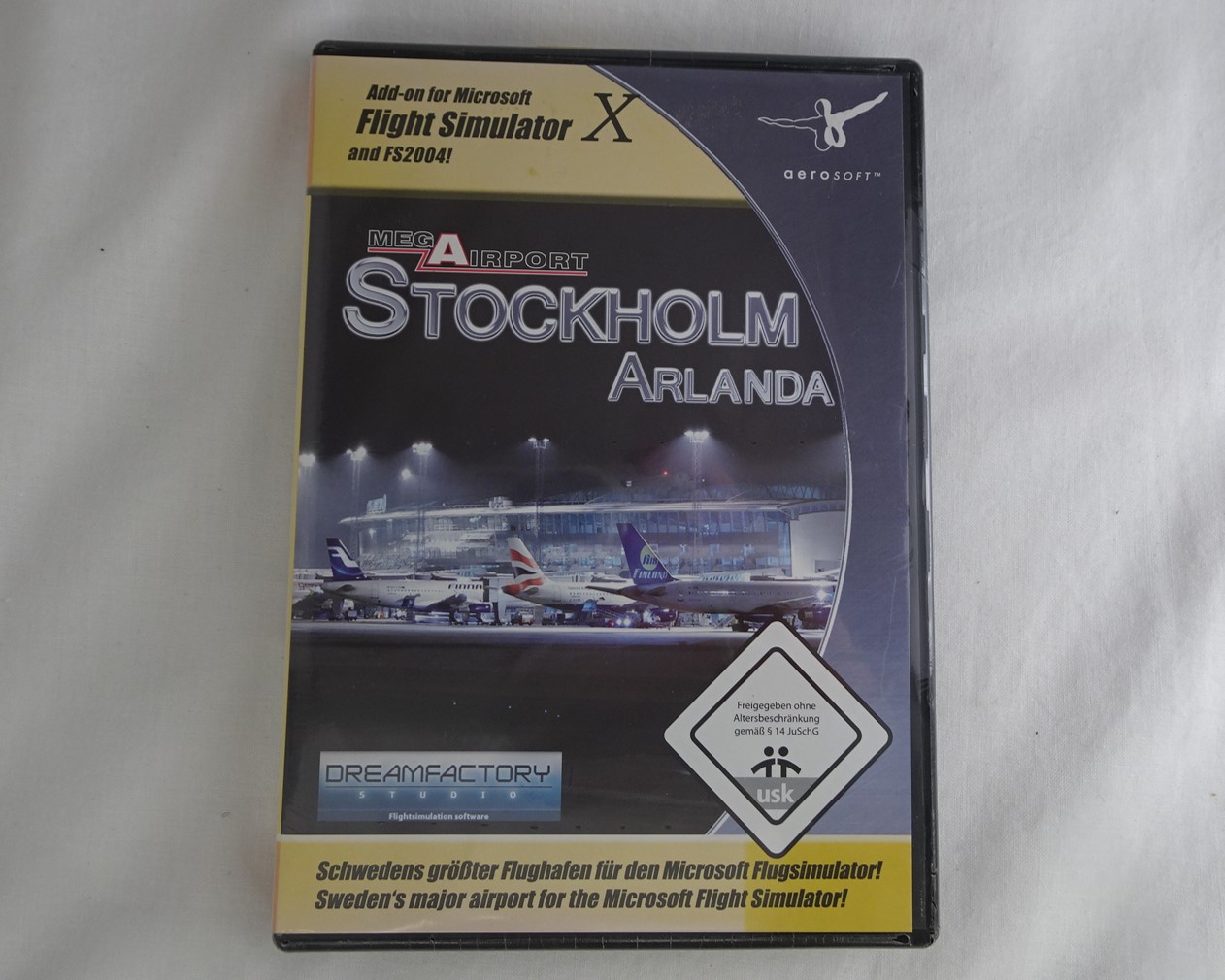 ※ジャンク品　Mega Airport Stockholm ArlandaFSX/FS2004