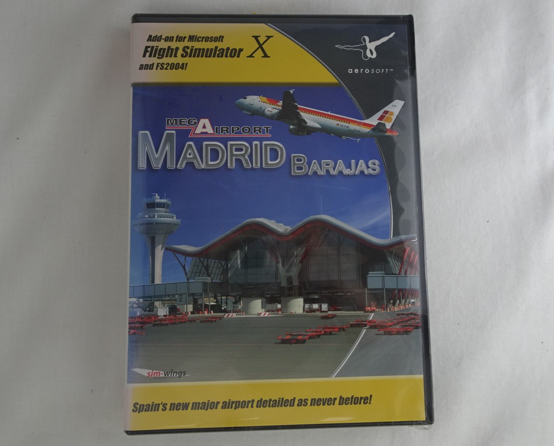 ※ジャンク品　Mega Airport　Madrid Barajas