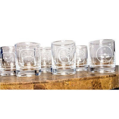 【AVIATION INSTRUMENT WHISKEY  GLASS】 ウイスキーグラス