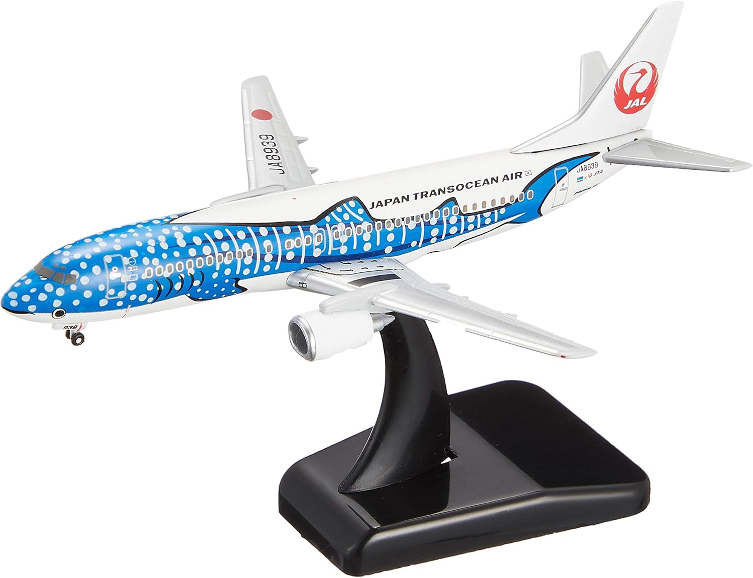 ※ジャンク品　JAL JTA 737-400 ジンベエジェット 1/400スケール