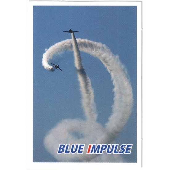 【Blue Impulse】 ブルーインパルス スクエア ミニステッカー コークスクリュー