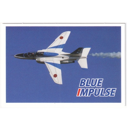 【Blue Impulse】 ブルーインパルス スクエア ミニステッカー T-4