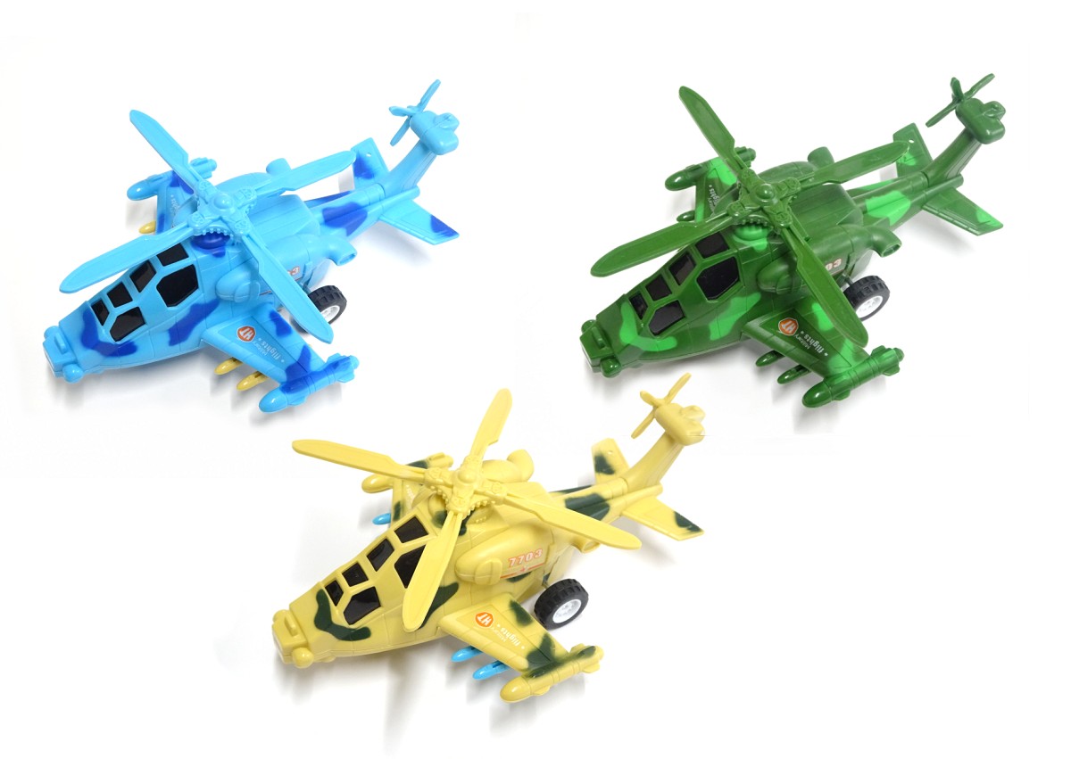 HEILICOPTER FIGHTERS サウンド & ライト プルバックトイ