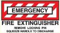 ☆FIRE EXTINGUISHER　DECAL