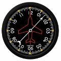 【Trintec Modern Directional Gyro Round Clock】 航空計器 掛け時計 2062