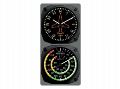 【Trintec Directional Gyro/Airspeed】 航空計器 掛け時計 & 温度計 9062/9061
