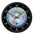 【Trintec World Time Clock】 トリンテック ワールドタイム 掛け時計