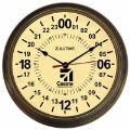 【Trintec Cessna ZULUTIME 24-Hour Clock】 アンティーク ウォールクロック 24時間計