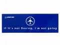 【If It's Not Boeing Sticker】 ボーイング スクエア ステッカー