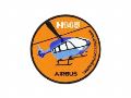 Airbus H145 Embroidered patch エアバス ヘリコプター 刺繍 ワッペン