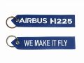 【WE MAKE IT FLY/AIRBUS H225】 エアバス 刺繍 キーリング
