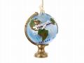【Travel Globe with Airplane Ornament】 地球儀 飛行機 クリスマス オーナメント