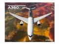【Airbus A350 XWB Front View Poster】 エアバス 飛行機 ポスター