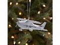 【Cessna 172 Skyhawk Christmas Ornament】 セスナ 172  飛行機 オーナメント