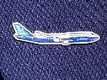 【Boeing Illustrated 747 Lapel Pin】 ボーイング ピン
