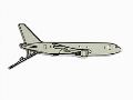 【Boeing Illustrated KC-46 Magnet】 ボーイング マグネット