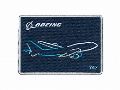 【Boeing 747 Air Brush Patch】 ボーイング 刺繍 ワッペン パッチ