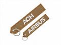 【ACH/AIRBUS】 エアバス 刺繍 キーリング
