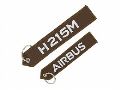 【H215M/AIRBUS】 エアバス 刺繍 キーリング