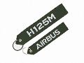 【H125M/AIRBUS】 エアバス 刺繍 キーリング